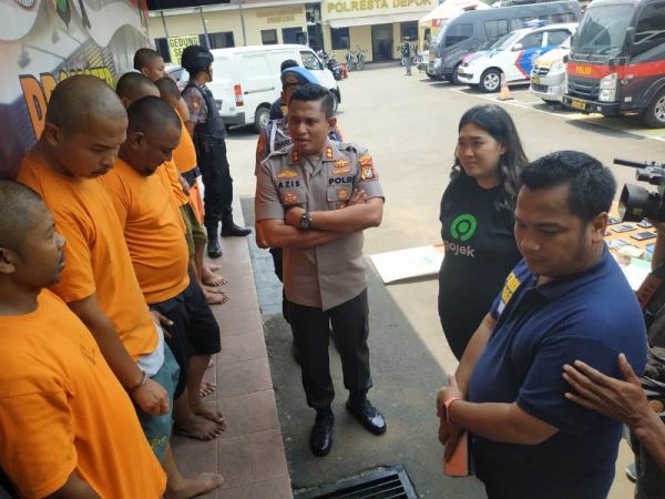 Tujuh Orang Ditangkap Terkait Order Fiktif Ojek Daring