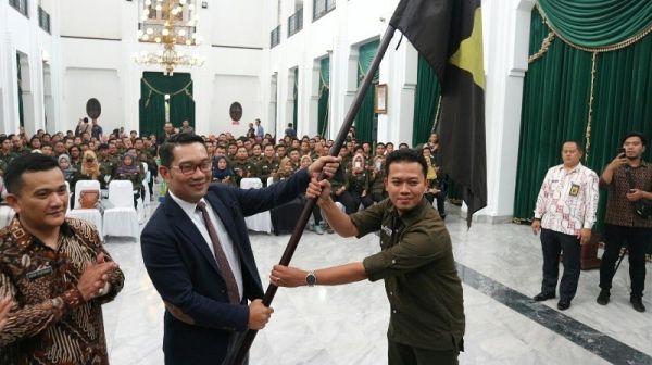 Ridwan Kamil Lepas 110 Patriot Desa