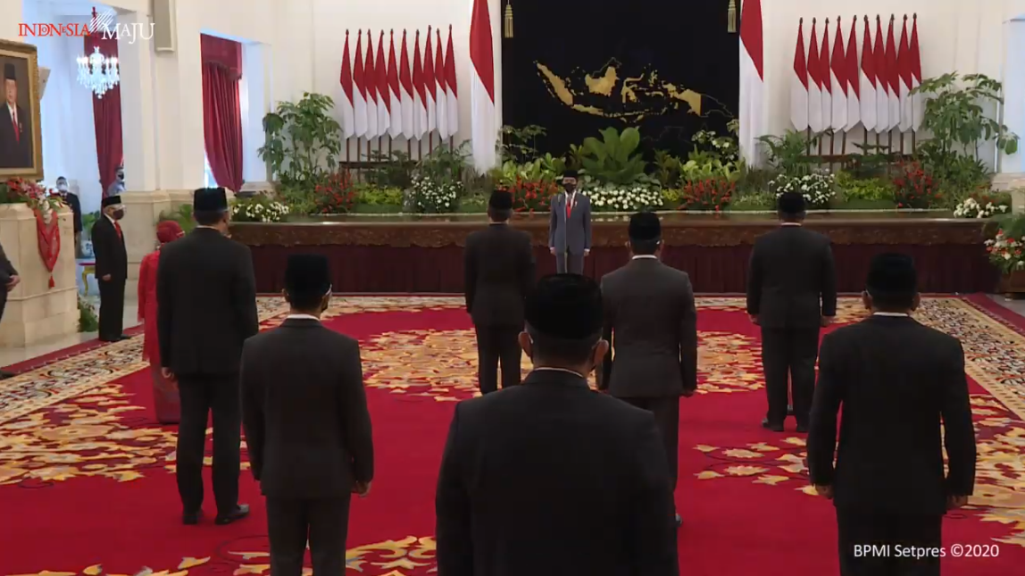 Sah! Jokowi Resmi Lantik 6 Menteri Baru