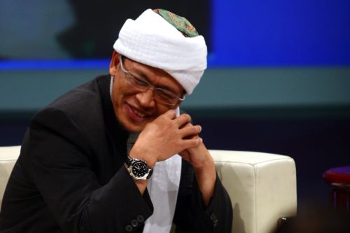 Abdullah Gymnastiar (Foto: MI/ADAM DP)