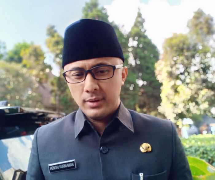 Wakil Bupati Bandung Barat Hengky Kurniawan kini menjadi Plt Bupati Bandung Barat menggantikan Aa Umbara ditahan KPK terkait korupsi bansos. MI/ Depi Kurniawan