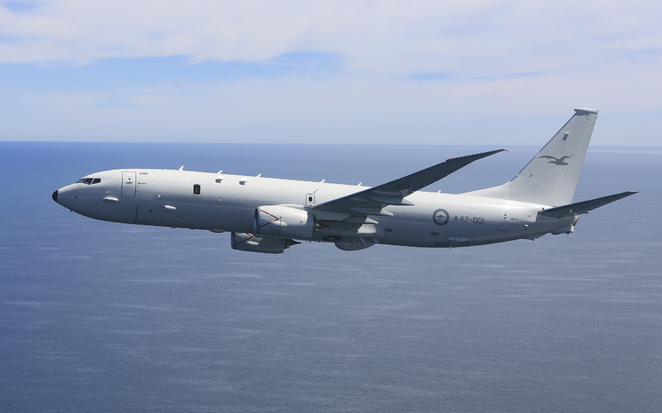 Pesawat pengintai maritim P-8 Poseidon buatan Boeing. (Sumber: Boeing.com)