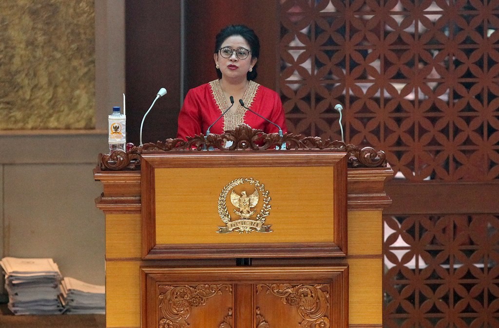 Ketua DPR Puan Maharani. MI/Susanto