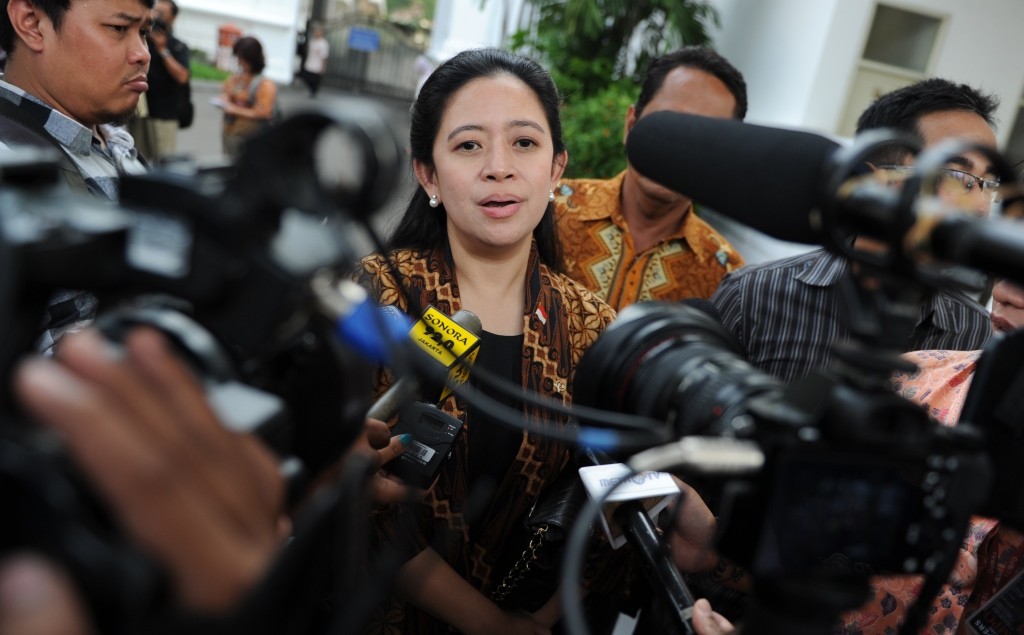 Ketua DPR RI Puan Maharani/AFP/Romeo Gacad