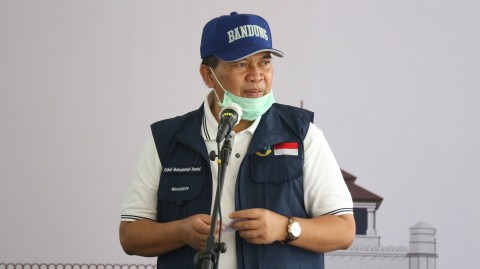 Wali Kota Bandung, Oded M. Danial. Medcom.id/Roni Kurniawan