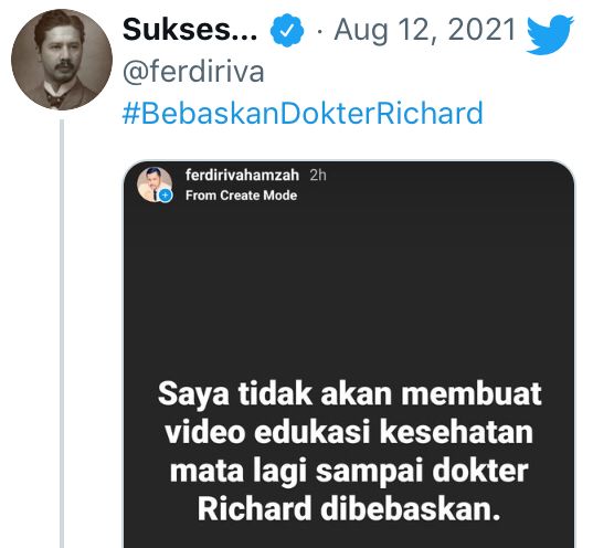 Richard Lee Ditangkap, Dokter Lain Ogah Kasih Edukasi di Medsos