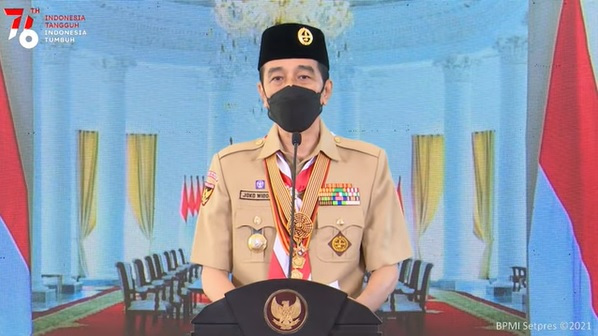 Jokowi Sebut Kunci Utama Keluar dari Pandemi dengan Disiplin Prokes dan Vaksinasi