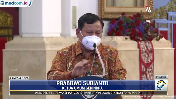 Masker HEPA Filter, Masker Canggih yang Dipakai Prabowo