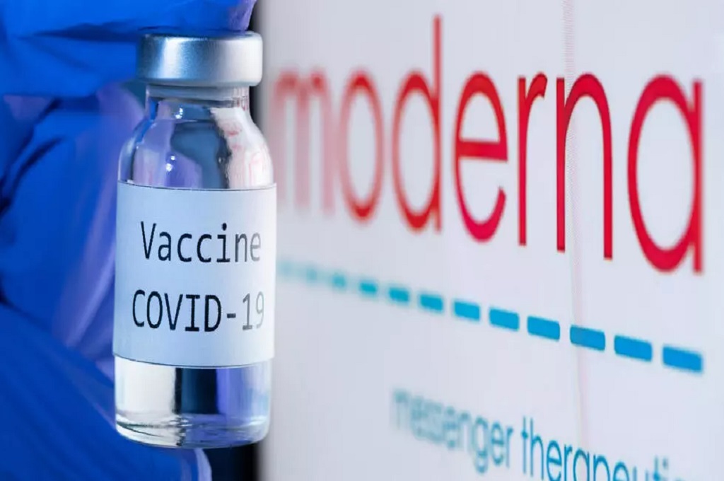 Vaksin Moderna. Foto Dok AFP