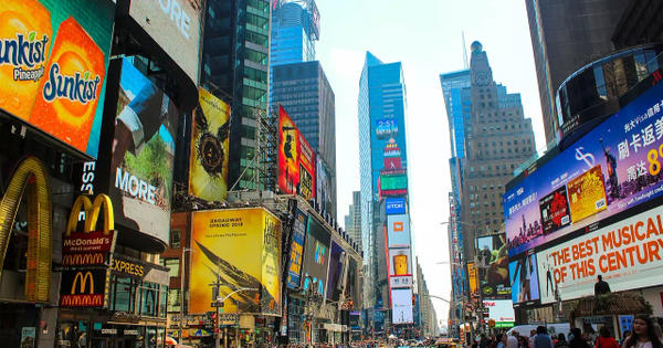 Times Square, New York.