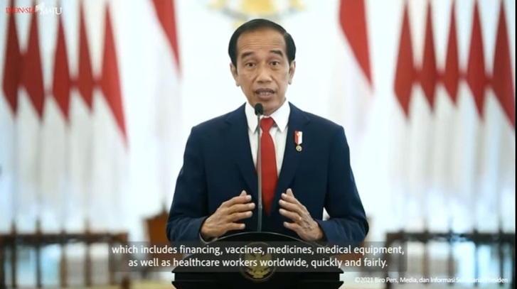 Jokowi Serukan Penataan Ulang Arsitektur Ketahanan Kesehatan Global