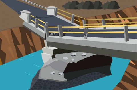 Hujan Deras Jadi Penyebab Jembatan Ambruk di Tasikmalaya