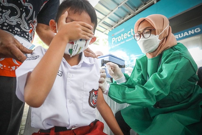 Pemkab Cianjur Targetkan Vaksinasi Anak 6-11 Tahun Pada 2022