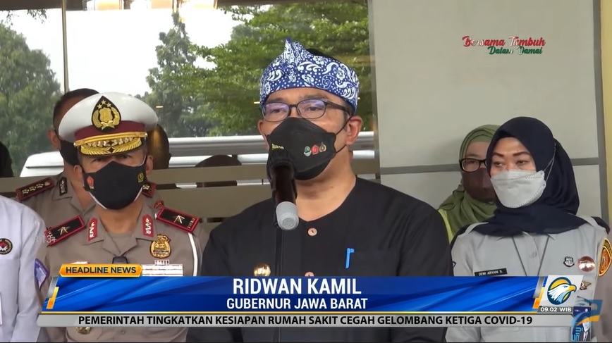 Gubernur Jabar Ridwan Kamal menyebut dengan upaya siaga satu yang dilakukan, wilayah Jawa Barat akan terkendali. Metro TV