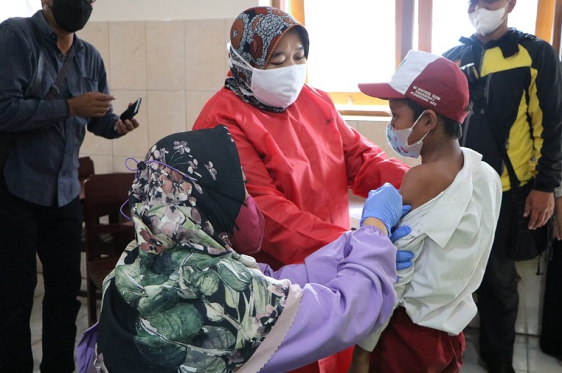 Vaksinasi Anak di Garut Ditarget Rampung Akhir Maret 2022