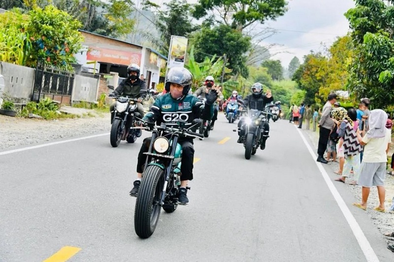 Ilustrasi. Presiden Joko Widodo saat kunjungan kerja di Sumatra Utara. (Foto: BPMI Setpres)