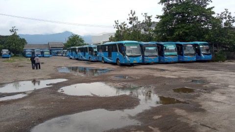Layanan Bus BTS di Kota Bandung. Foto: Medcom.id/Roni Kurniawan