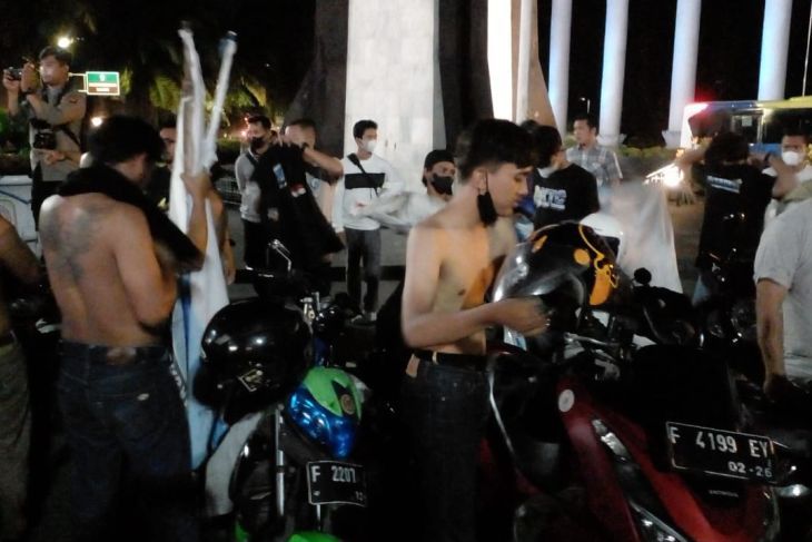 Bikin Resah Warga Bogor, 70 Anggota Geng Motor Diamankan