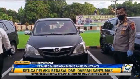 Perampokan dengan modus angkutan travel. Foto: Dok. Metro TV