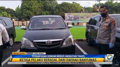Modus Travel Gelap, 3 Perampok di Cirebon Ditangkap
