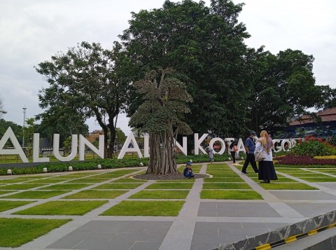 Foto alun-alun Kota Bogor. Medcom.id/Rizky Dewantara