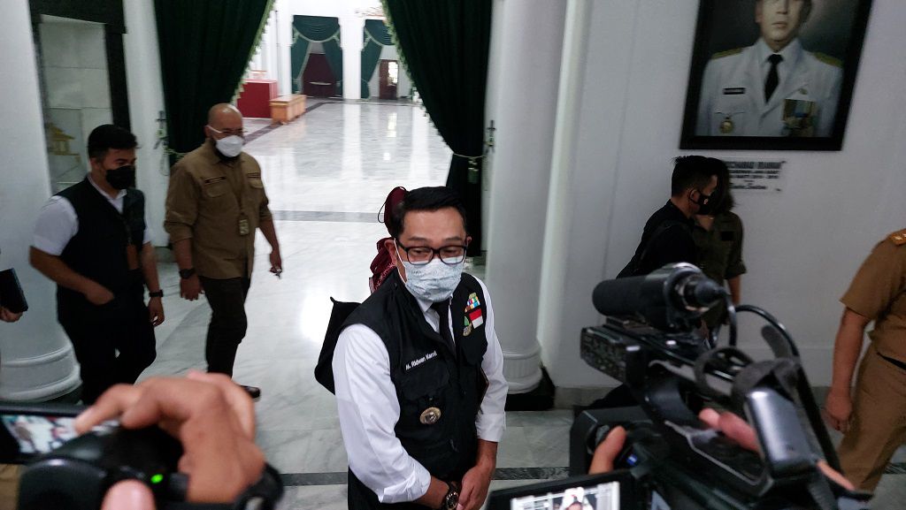 Gubernur Jawa Barat, Ridwan Kamil, di Gedung Sate, Kota Bandung, Senin, 6 Juni 2022. Foto: Medcom.id/Roni Kurniawan