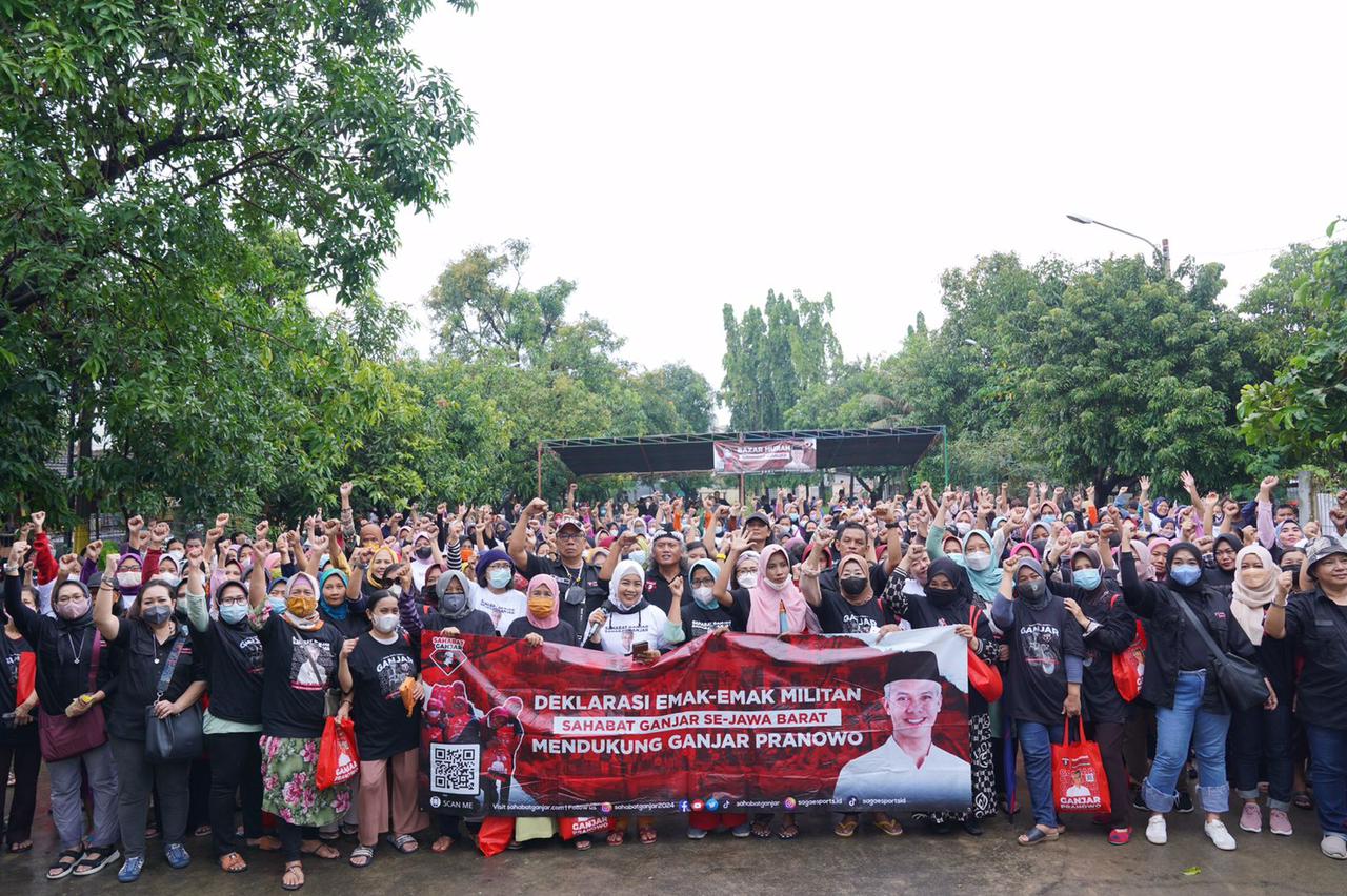 Deklarasi dukungan untuk Ganjar Pranowo. Foto: Media Indonesia/HO