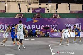 Kompetisi Basket 3x3 Pada Pon Papua