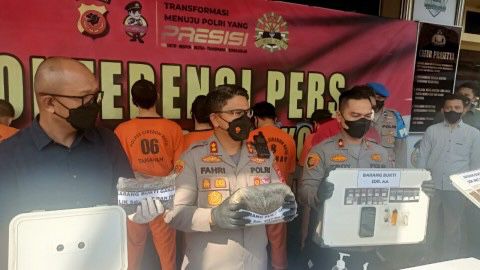 7 Pengedar Narkoba di Cirebon Dibekuk dalam Sebulan