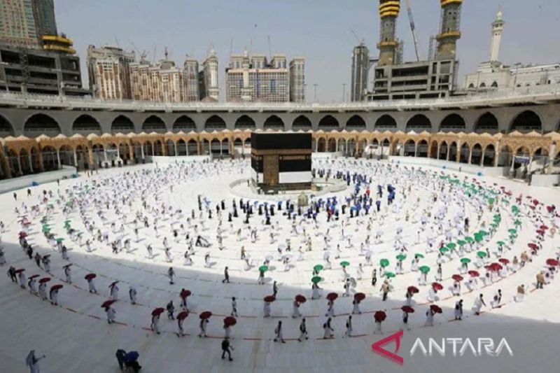 Ilustrasi jamaah haji. (ANTARA/Reuters/dok)