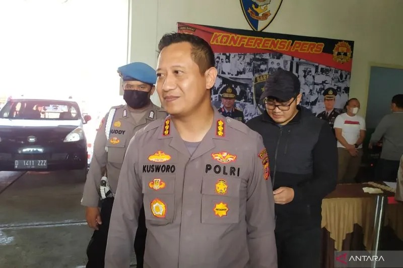 Kapolresta Bandung Kombes Polisi Kusworo Wibowo. (ANTARA/Bagus Ahmad Rizaldi)