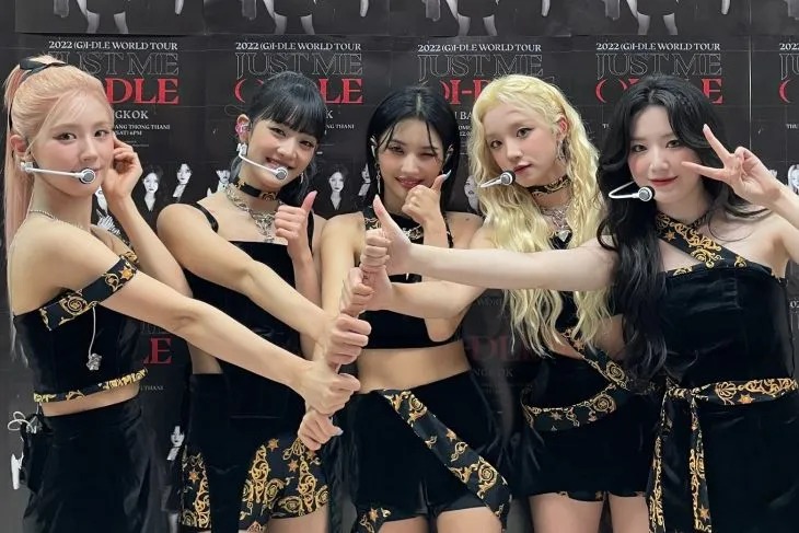 Grup idola K-pop (G)-IDLE. (Twitter/G_I_DLE)