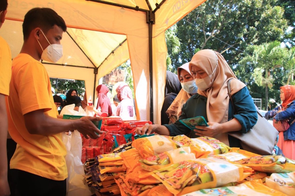 Kendalikan Inflasi Akibat Naiknya BBM, Pemkot Bogor Gelar Operasi Pasar Murah