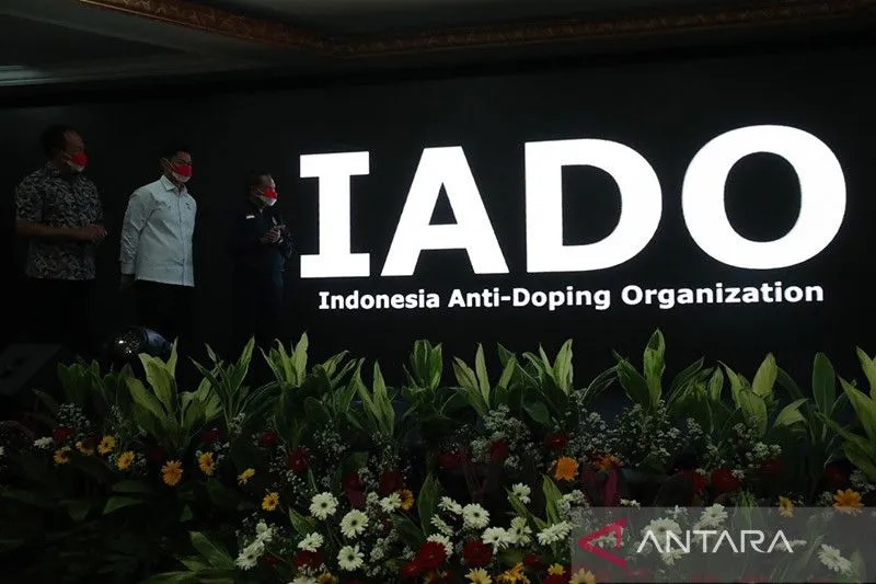 Arsip Foto - Lembaga Anti-Doping Indonesia (LADI) resmi berganti nama menjadi Indonesia Anti-Doping Organization (IADO) saat diperkenalkan dalam acara pengumuman pembebasan sanksi WADA di Kantor Kemenpora, Jakarta, Jumat (4/2/2022). ANTARA/HO-Kemenpora/am