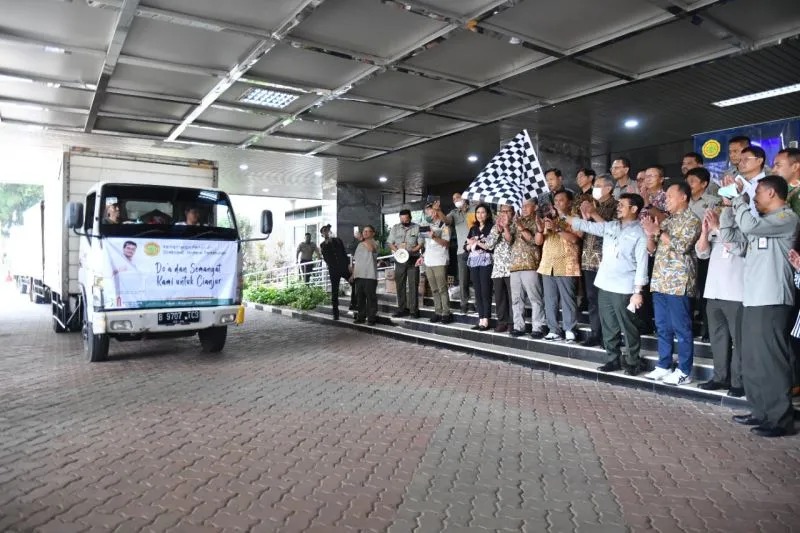 Kementan Salurkan Bantuan Senilai Rp2,69 M pada Korban Gempa Cianjur