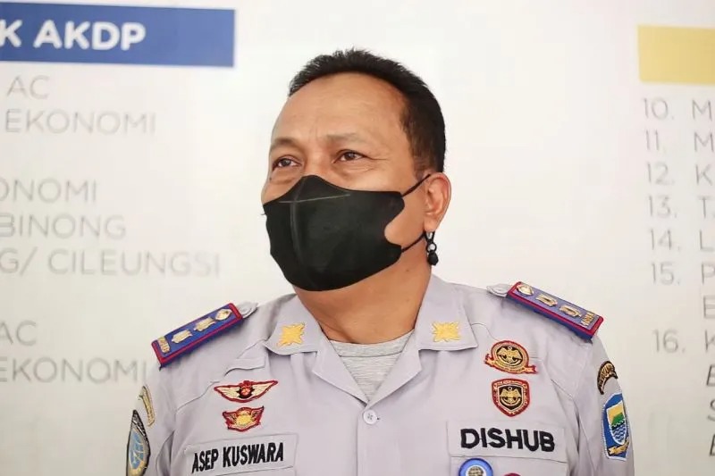 Kabid Pengendalian dan Ketertiban Transportasi (PDKT) Dishub Kota Bandung Asep Kuswara. (ANTARA/HO-Humas Pemkot Bandung)