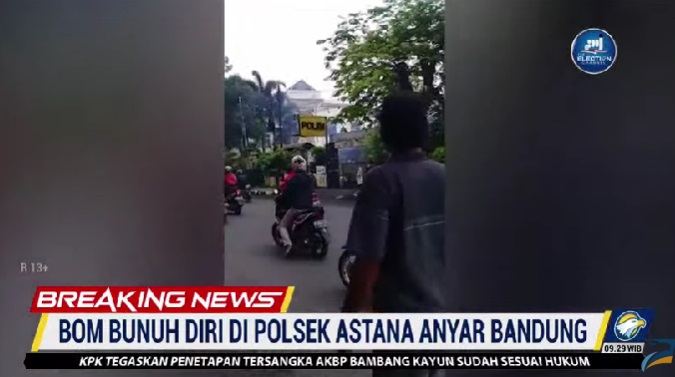 Polisi Terjunkan Tim Gegana Selidiki Bom Bunuh Diri di Bandung