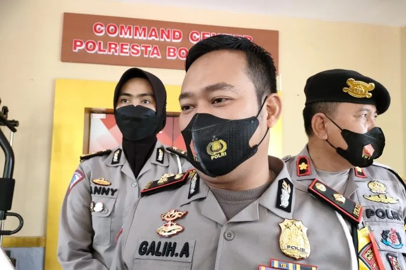 Kasatlantas Polresta Bogor Kota Kompol Galih Apria. (ANTARA/Linna Susanti)