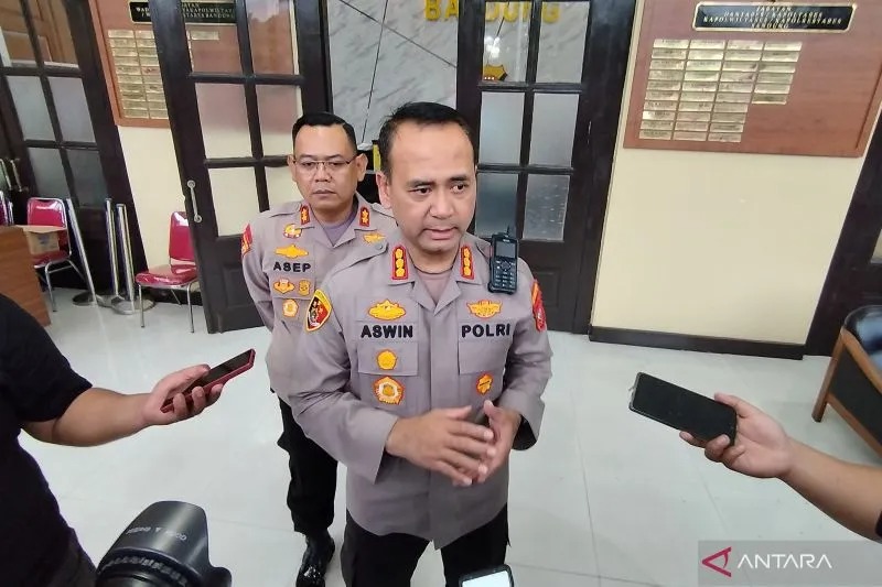 Kapolrestabes Bandung Kombes Pol Aswin Sipayung. (ANTARA/Bagus Ahmad Rizaldi)