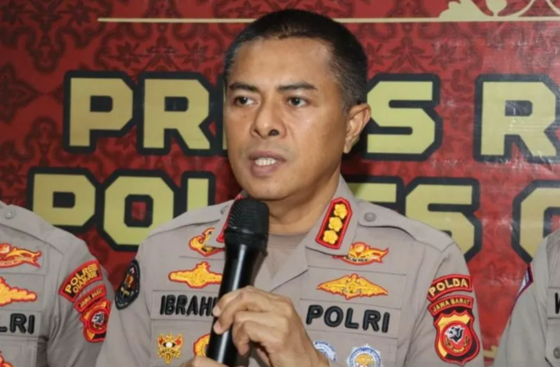Kabid Humas Polda Jawa Barat Kombes Pol Ibrahim Tompo.(ANTARA/Ahmad Fikri). (Ahmad Fikri)