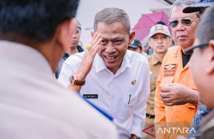 Wakil Bupati Cianjur T.B. Mulyana Syachrudin.(ANTARA/Ahmad Fikri)