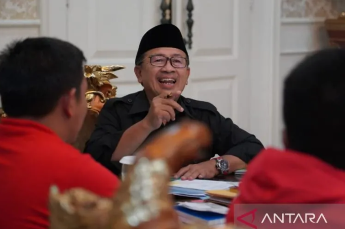 Bupati Kabupaten Cianjur, Jawa Barat, Herman Suherman. ANTARA/Ahmad Fikri