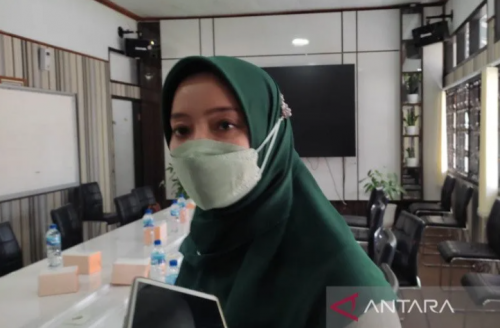 Sekretaris Dinas Kesehatan Kabupaten Garut Leli Yuliani. (ANTARA/Feri Purnama)