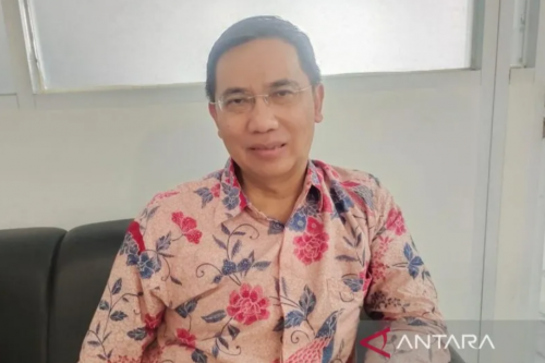 Juru Bicara Penanganan Gempa Cianjur, Jawa Barat, Budhi Rahayu Toyib. (ANTARA/Ahmad Fikri)