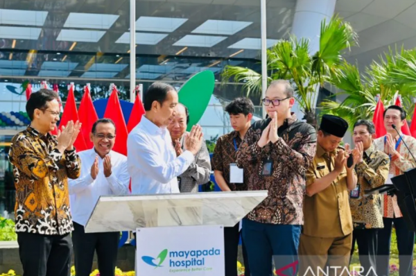 Jokowi Resmikan Rumah Sakit Mayapada Hospital Bandung