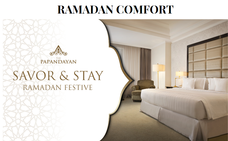 paket ramadan comfort dari hotel The Papandayan. Foto: screenshoot laman resmi hotel The Papandayan