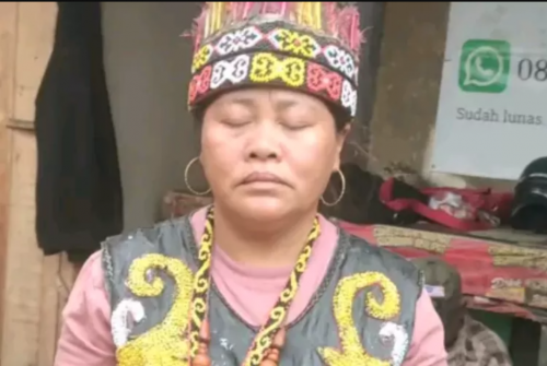 Foto Ida Dayak. Foto Metro Sulteng