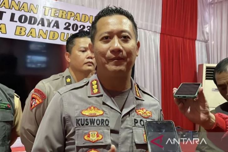 Kapolresta Bandung Kombes Pol Kusworo Wibowo. Foto: ANTARA