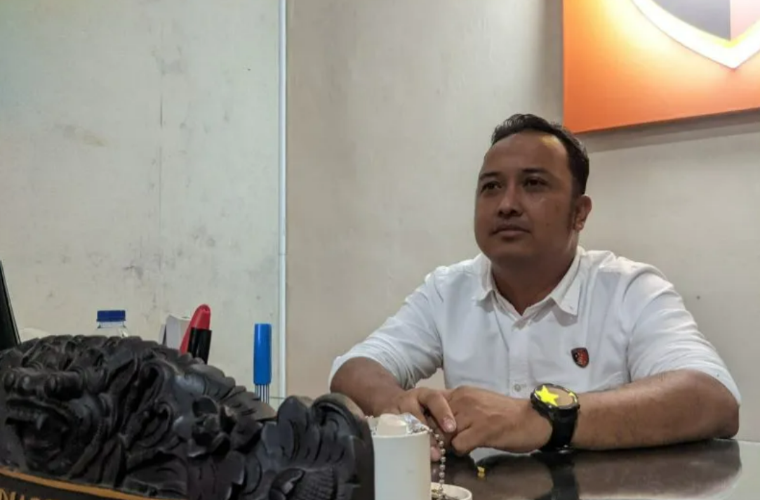 Kasat Reskrim Polres Sukabumi Kota AKP Yanto Sudiarto saat ditemui di ruang kerjanya di Mapolres Sukabumi Kota. Antara/Aditya Rohman