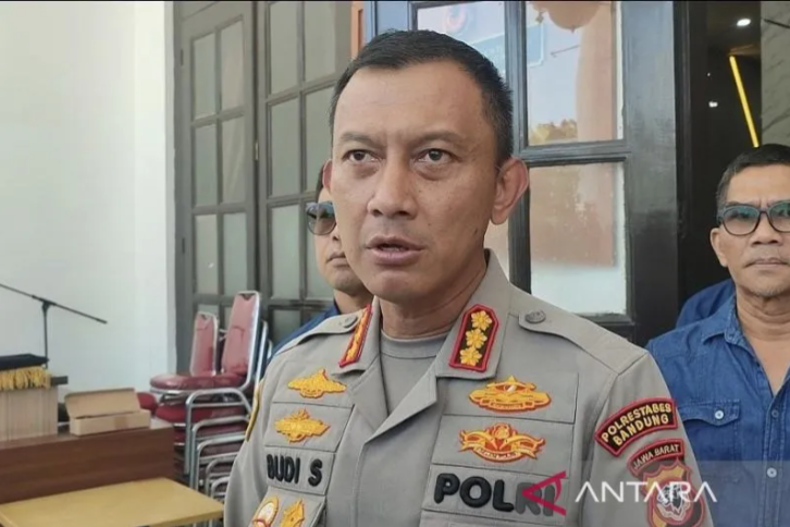 Kapolrestabes Bandung Kombes Pol Budi Sartono. ANTARA/Bagus Ahmad Rizaldi.